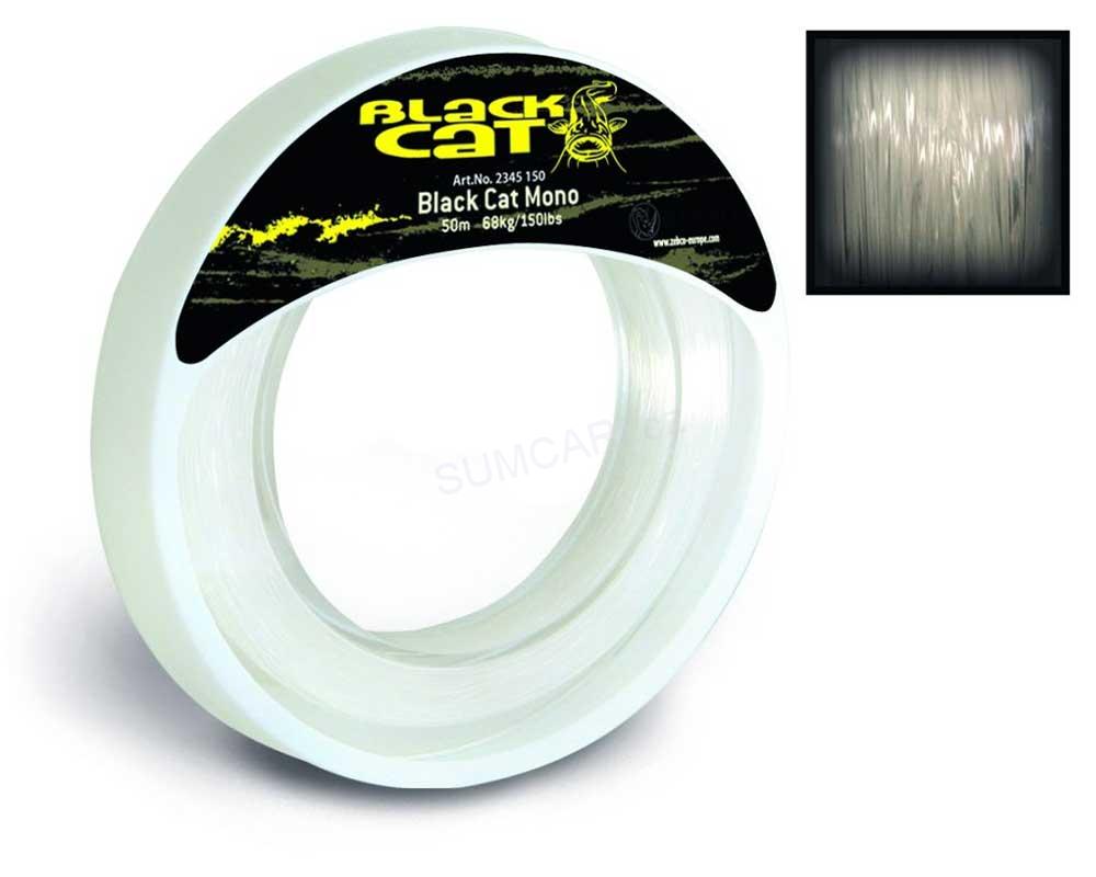 Black Cat Mono Leader 1.00mm 54kg, 50m