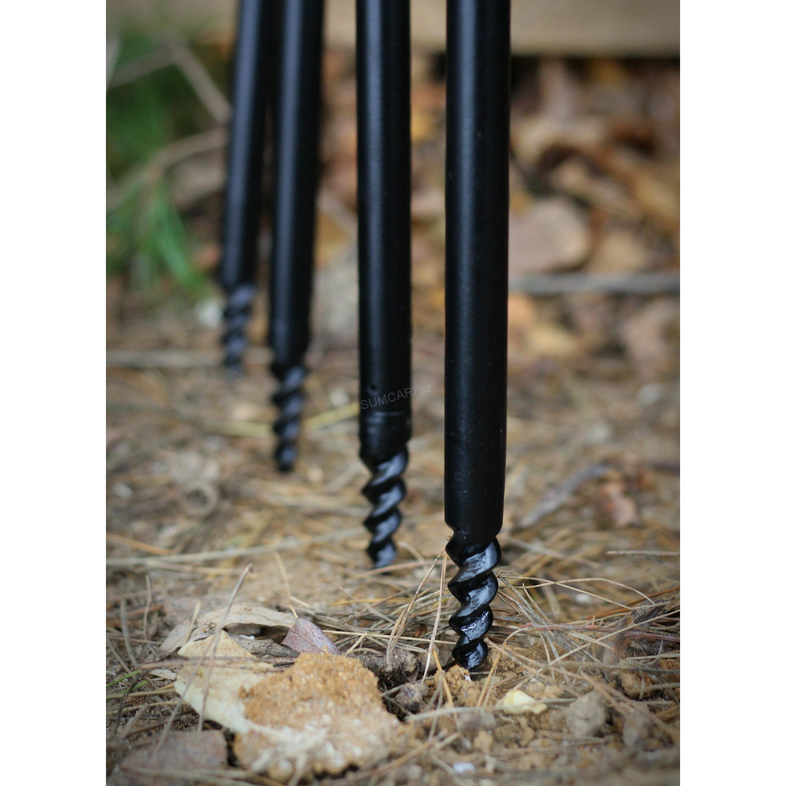 Giants fishing zavrtávací tyč černá Banksticks Powerdrill 65-110cm