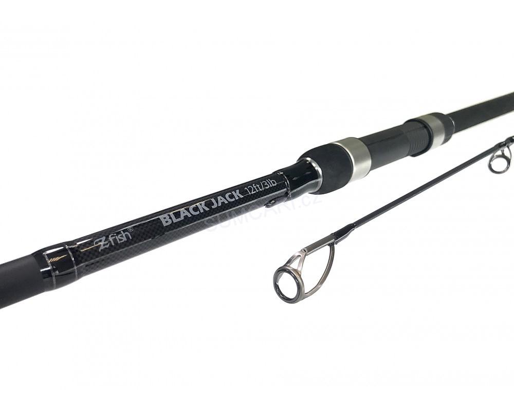 Zfish prut Black Jack 12ft 3.60m 3.00lb, 2 dílný