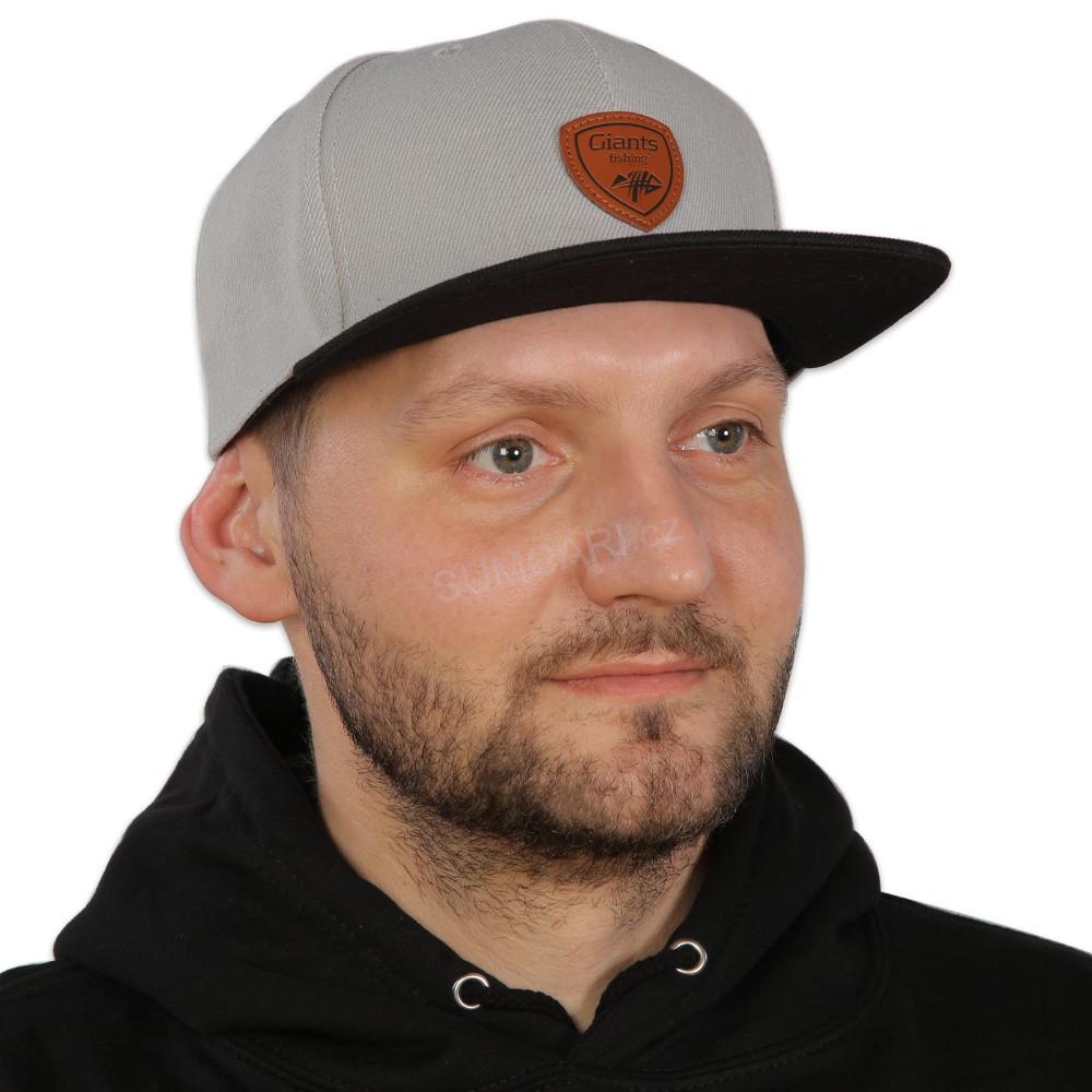 Giants fishing kšiltovka Flat Cap Grey/Black