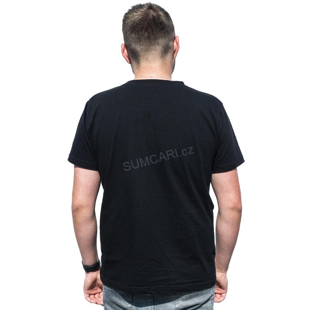 Giants fishing tričko pánské černé Camo Logo, vel. 3XL