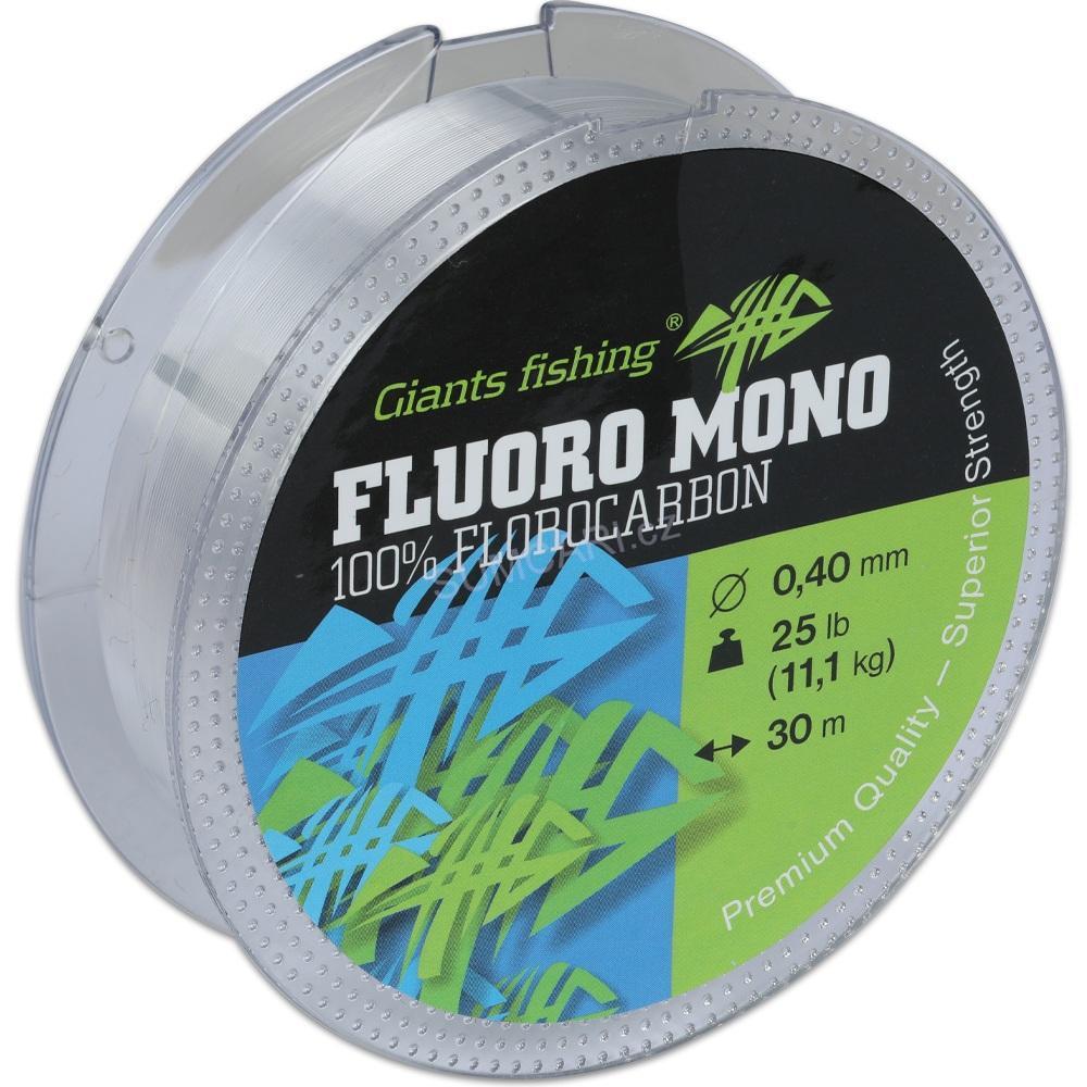 Giants fishing návazcový vlasec 100% Florocarbon 0.45mm, 28lb, 12.7kg, 30m