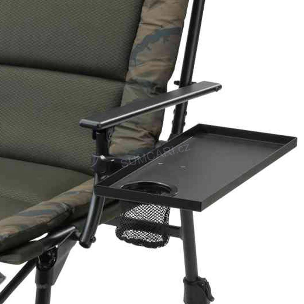 Chaise De Pêche Sensitec Anaconda Freelancer Ti-Lite – Réglable, 150 Kg, 3.7 Kg, Accoudoirs Rembourrés