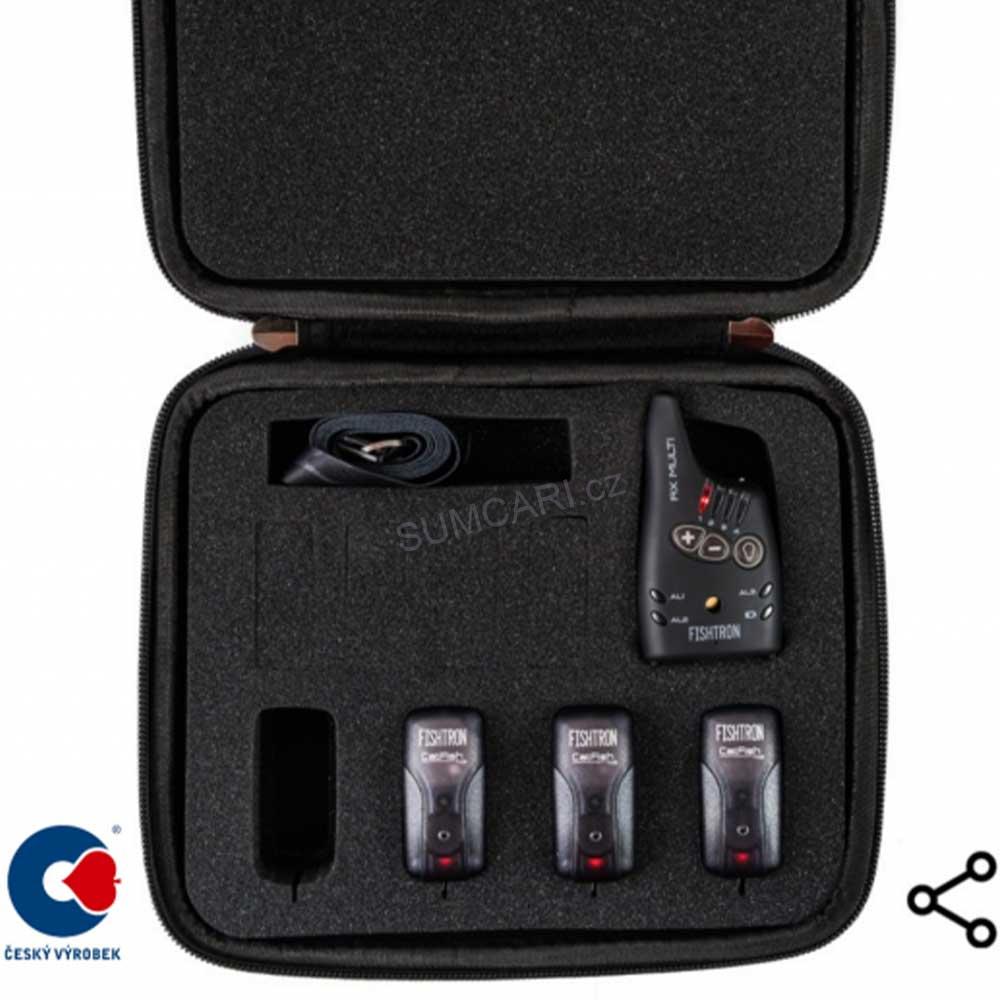 Flajzar otřesové signalizátory CATFISHTX3 SET 3+1+RX MULTI