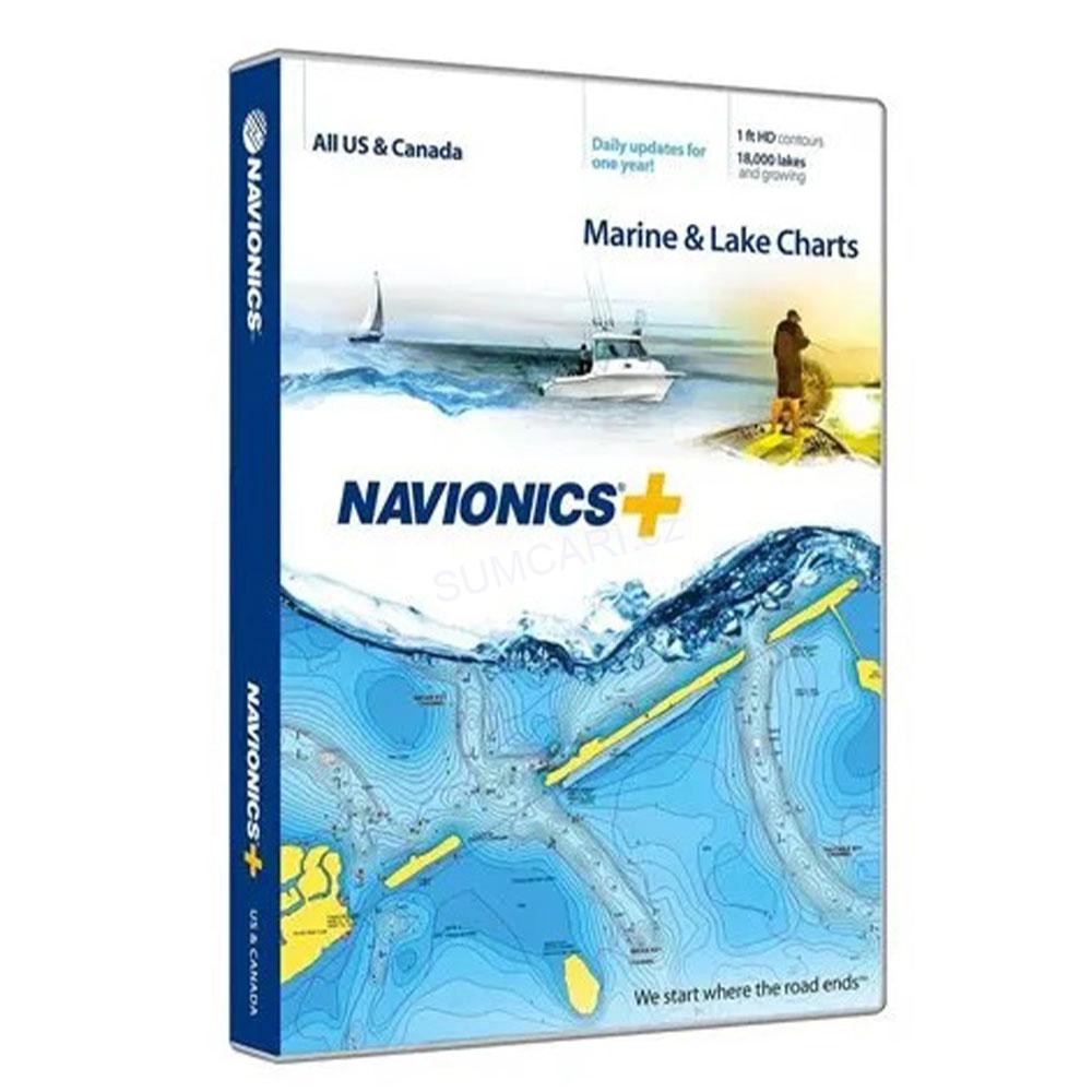 Navionics námořní mapy střední a západní Evropy