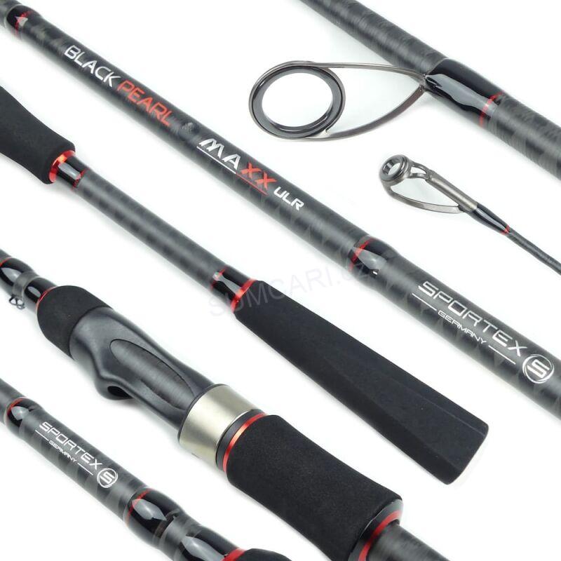 Sportex prut Black Pearl MAXX Ultra Light 2.10m 2-9g, 2 díl