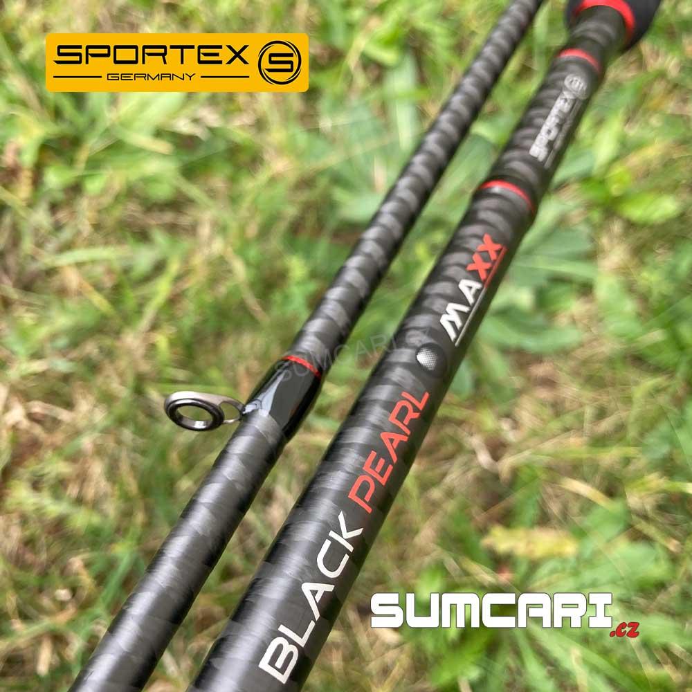 Sportex prut Black Pearl MAXX Baitcast 2.40m 21-52g, 2 díl