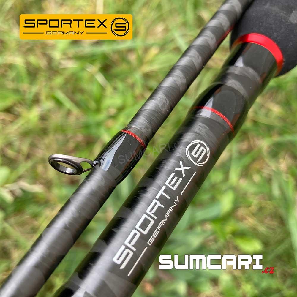 Sportex prut Black Pearl MAXX travel 2.20m 25-84g, 4 dílný
