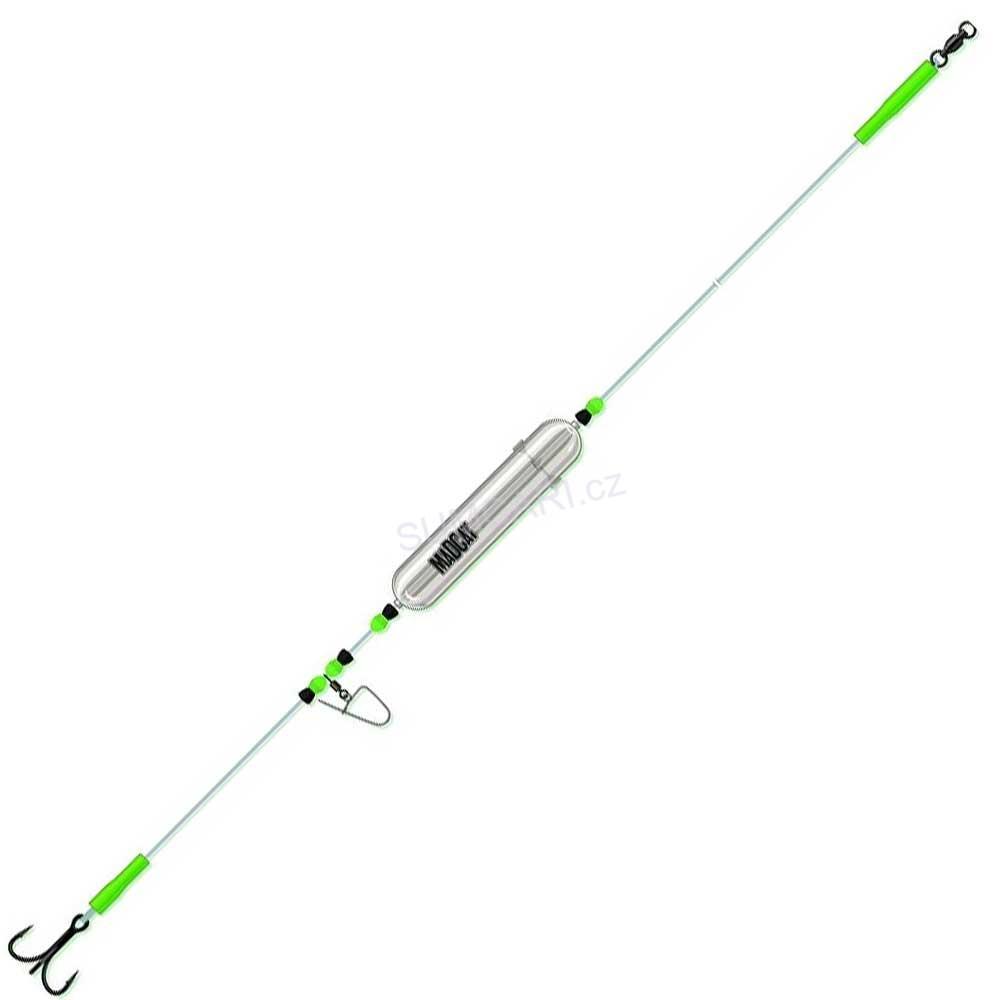 MadCat návazec na sumce ADJUSTA Profi River Rig Nose Clip, M 40g 3/0