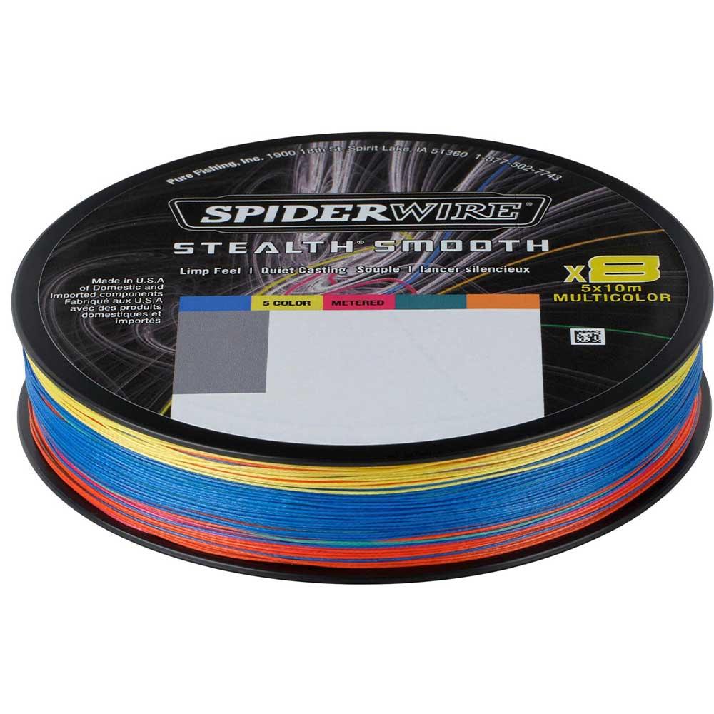 Spiderwire šňůra Stealth Smooth 8 Multicolor 0.19mm 18.0kg, 300m