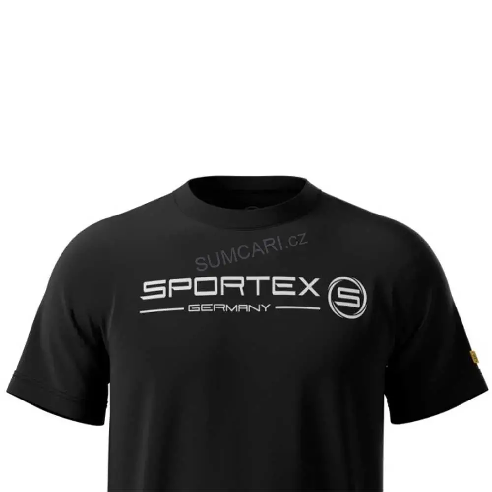 Sportex rybářské tričko T-Shirt černé, vel. L