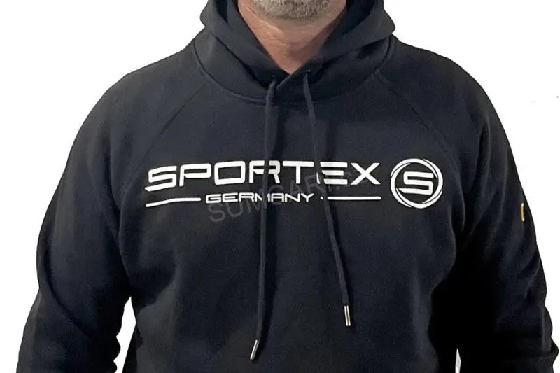 Sportex mikina s kapucí černá, velikost XXL