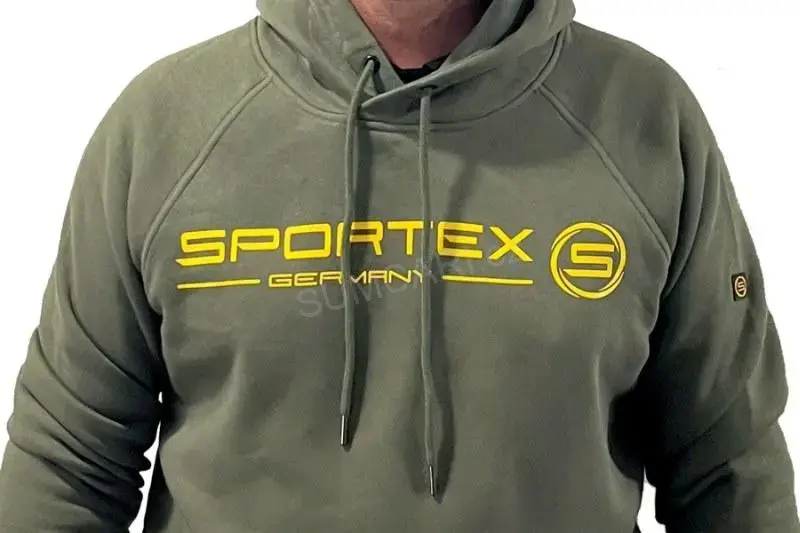 Sportex mikina s kapucí zelená, velikost M