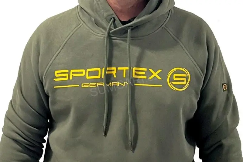 Sportex mikina s kapucí zelená, velikost XXL
