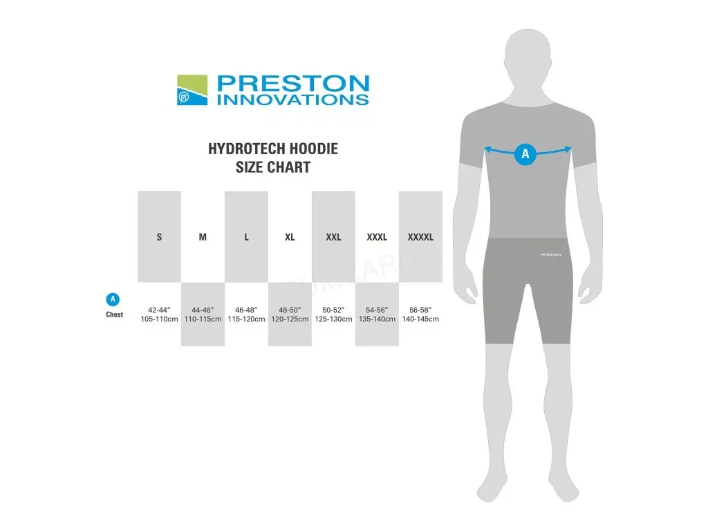 Preston mikina Hydrotech Pullover Hoodie, vel.: L