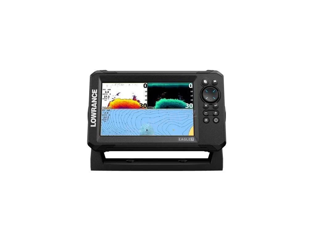 Lowrance sonar EAGLE 7 se sondou Tripleshot HD | ZDARMA držák sondy
