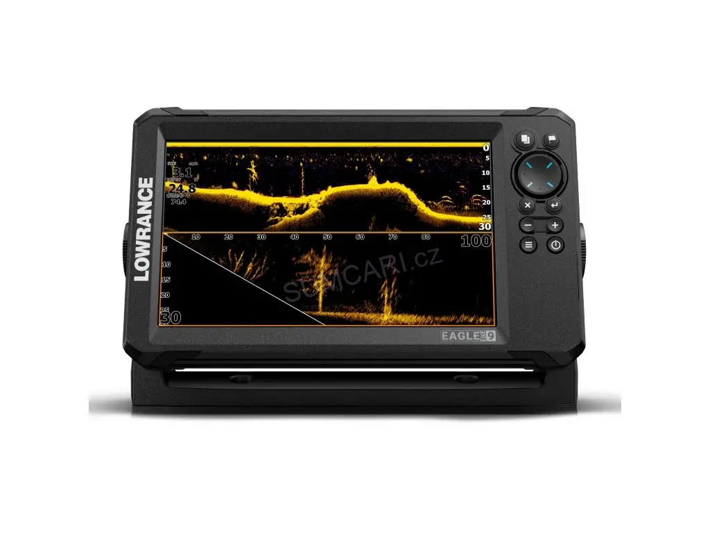 Lowrance sonar Eagle EYE 9, live sonda | ZDARMA držák sondy
