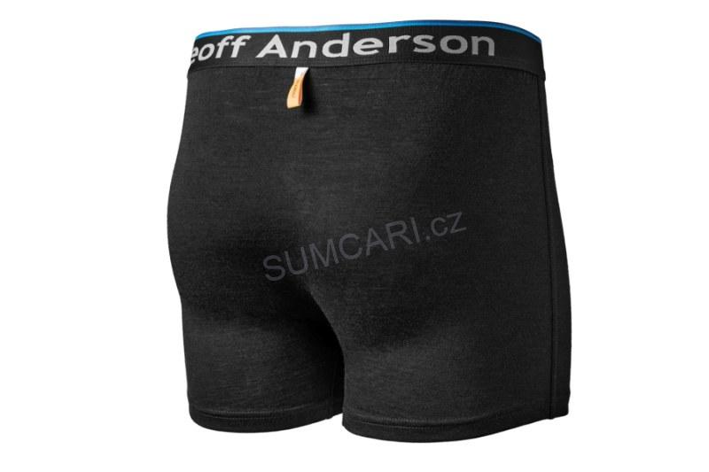 Geoff Anderson boxerky WizWool 165 černé, vel. XXL