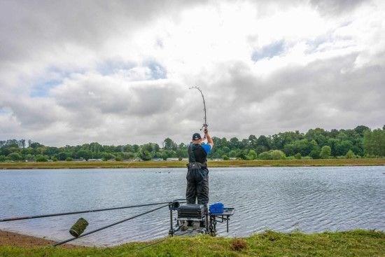 Preston prut Bait Up Xtreme 3.60m, 3 díl