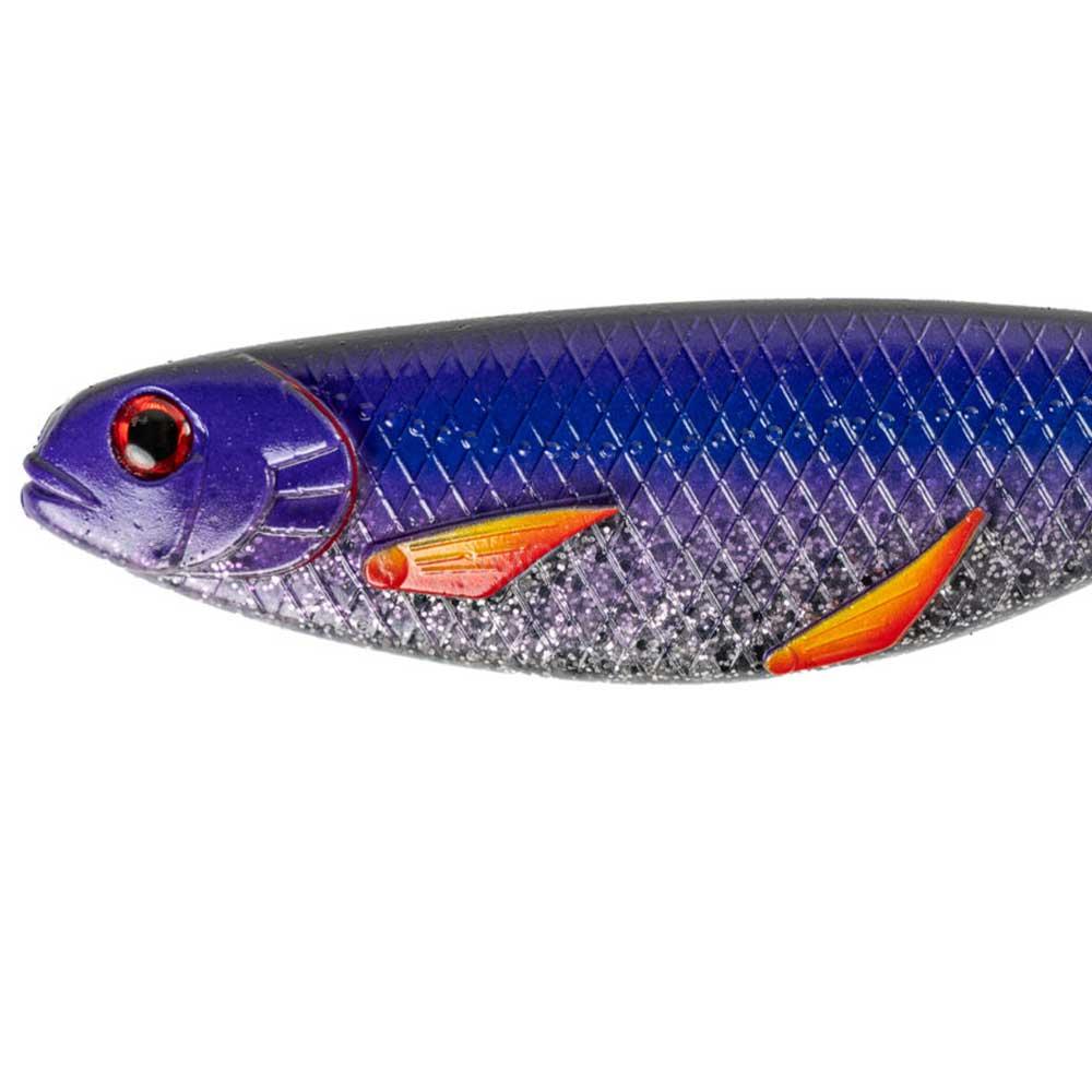 Stroft gumová nástraha PREDATOR Purple Fire Fin, 18cm