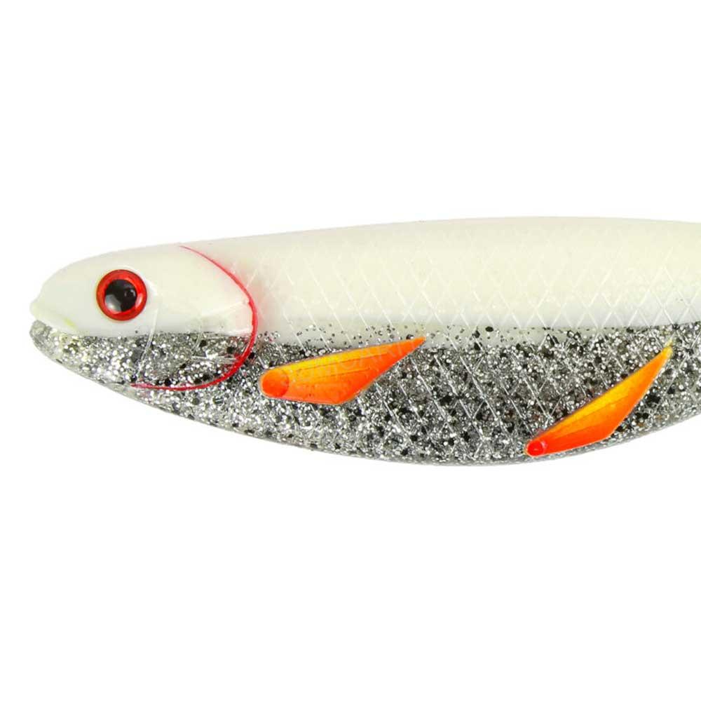 Stroft gumová nástraha PREDATOR Silver Fire Fin, 14cm
