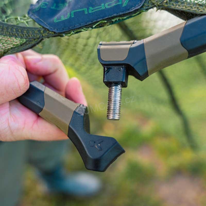 Korum podběráková hlava Power Folding Triangle Latex, 30", 75cm