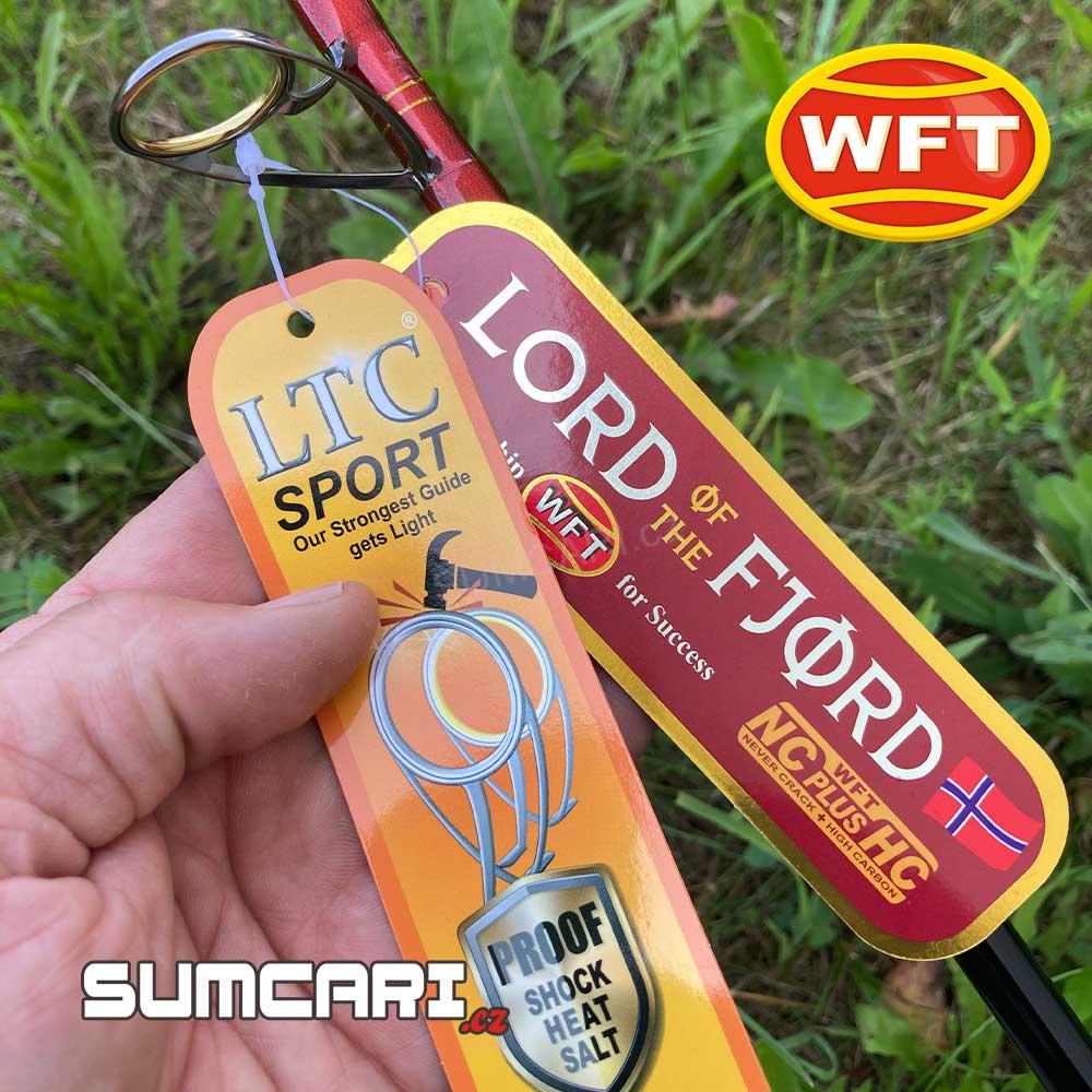 WFT prut LORD of the Fjord Dorsch Jigger TRAVEL 2.16m, 40-160g, 4 díl