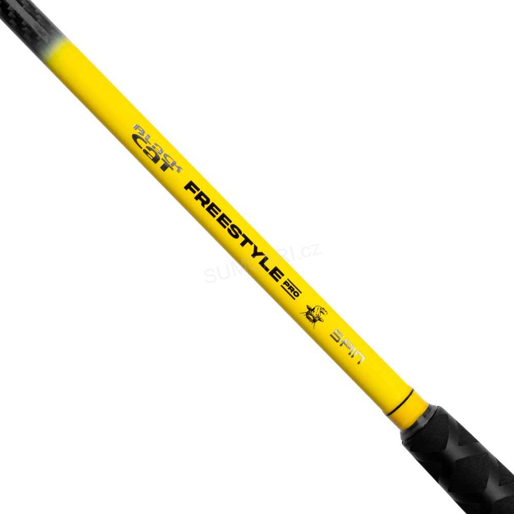 Black Cat prut Freestyle Pro Spin 2.70m 50-180g, 2 dílný