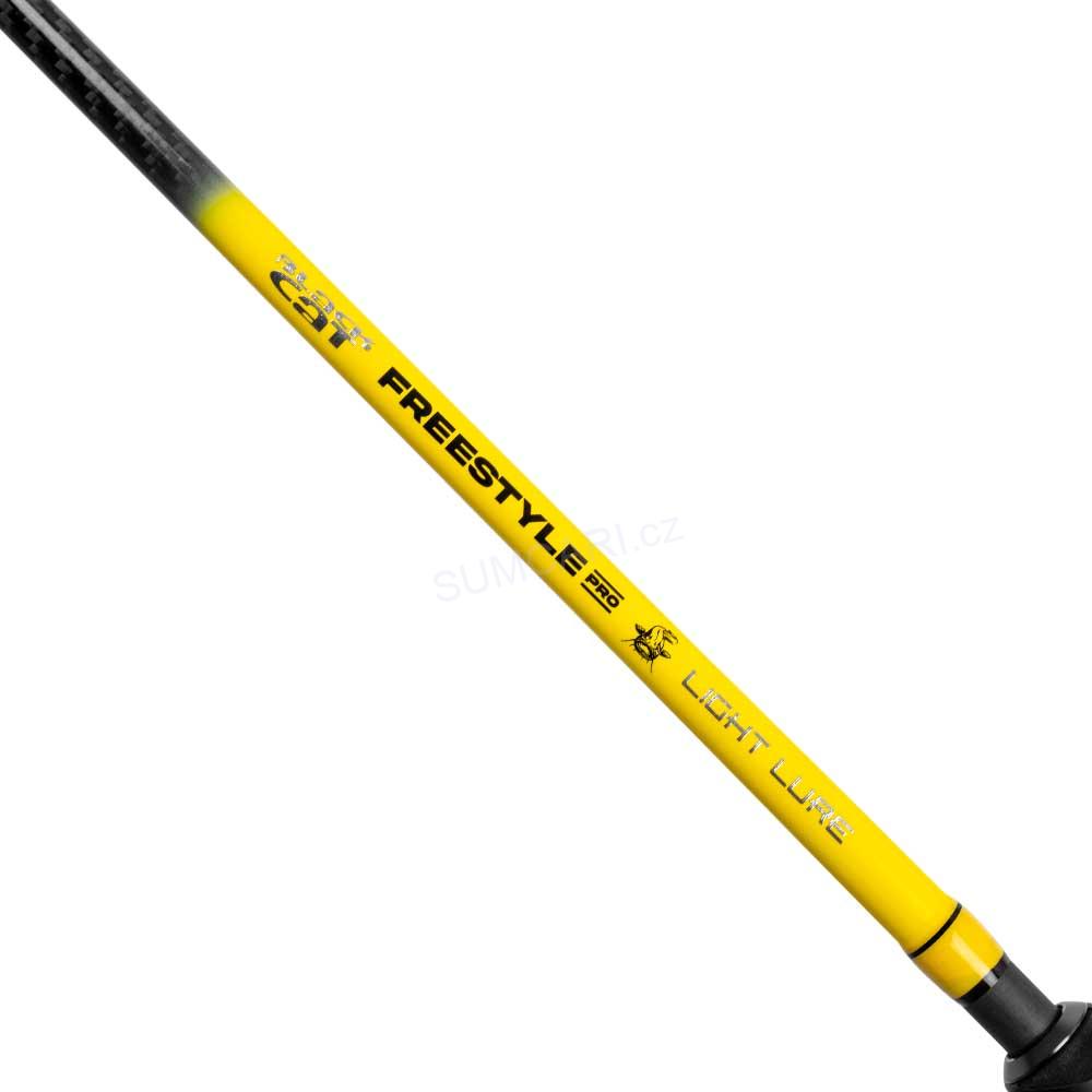 Black Cat prut Freestyle Pro Light Lure 2.20m 20-120g, 1+1 dílný