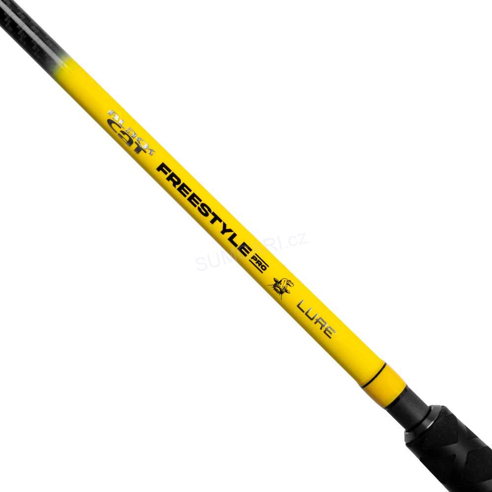 Black Cat prut Freestyle Pro Lure 2.20m 80-150g, 1+1 dílný