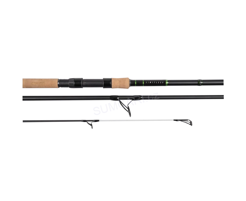 Korum prut Limitless Power 13ft 3.96m 2.95lb, 3 dílný