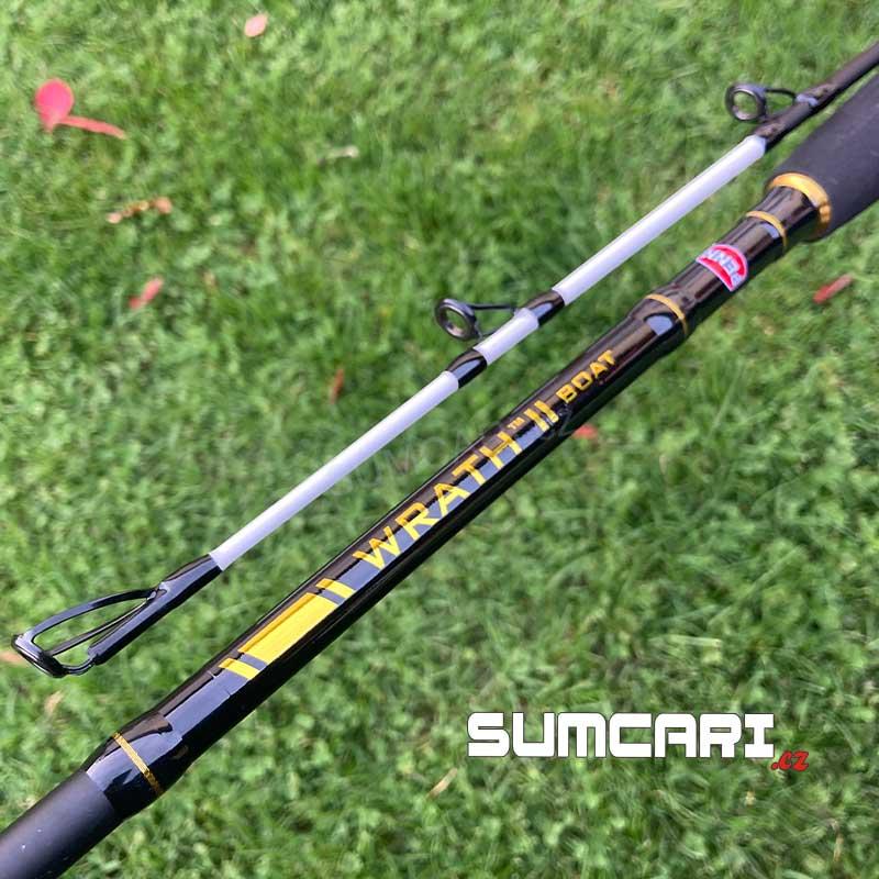 Penn prut Wrath II Boat Spinning 2.13m 30-50lb 300-600g, 2 dílný