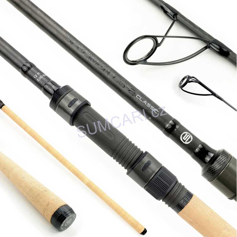 Sportex prut Specimen CS-2 Classic Cork 12ft 3.66m 3.00lb, 2 díl