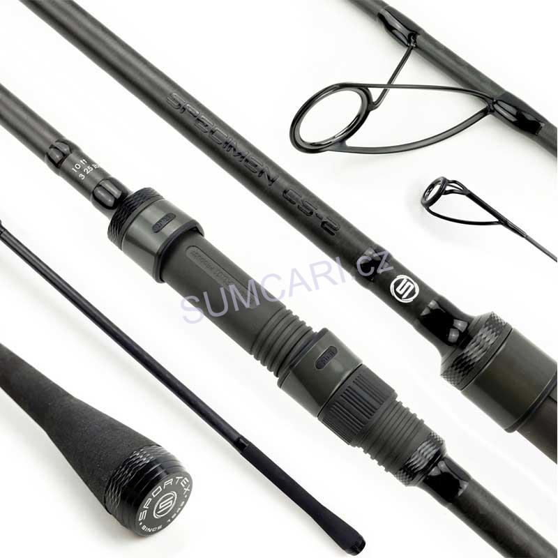 Sportex prut Specimen CS-2 Stalker 10ft 3.00m 2.75lbs, 2 díl