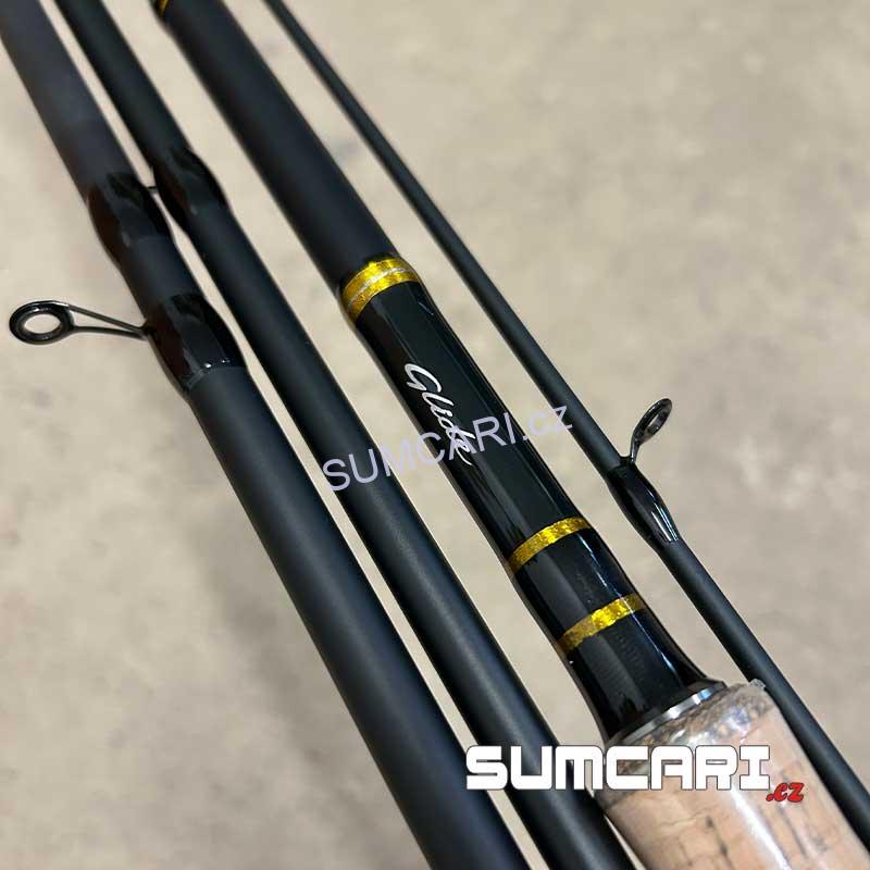 Korum prut Glide Power Float 12-14ft 4.20m 10-25g, 3+1 dílný