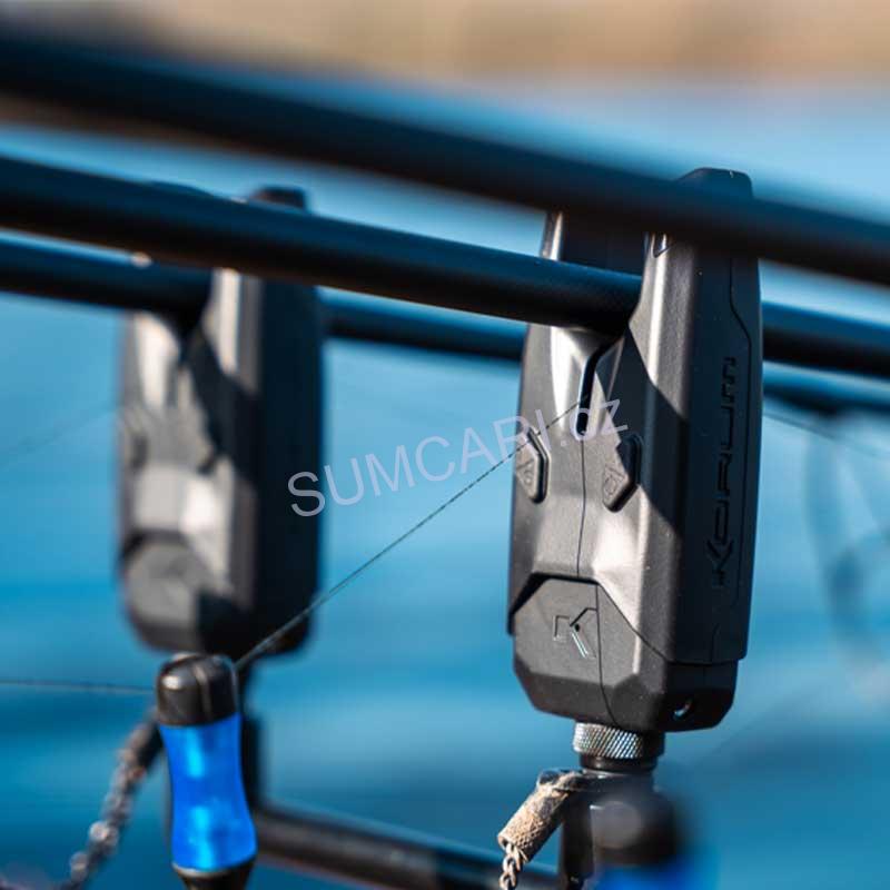 Korum sada signalizátorů KSi8 3 ROD Remote Bite Alarm SET 2+1