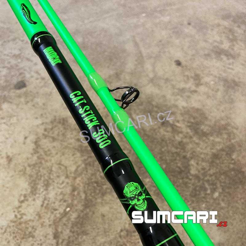 MADCAT prut na sumce UV Series Cat-Stick Rod 3.00m 150-300g, 2 díl