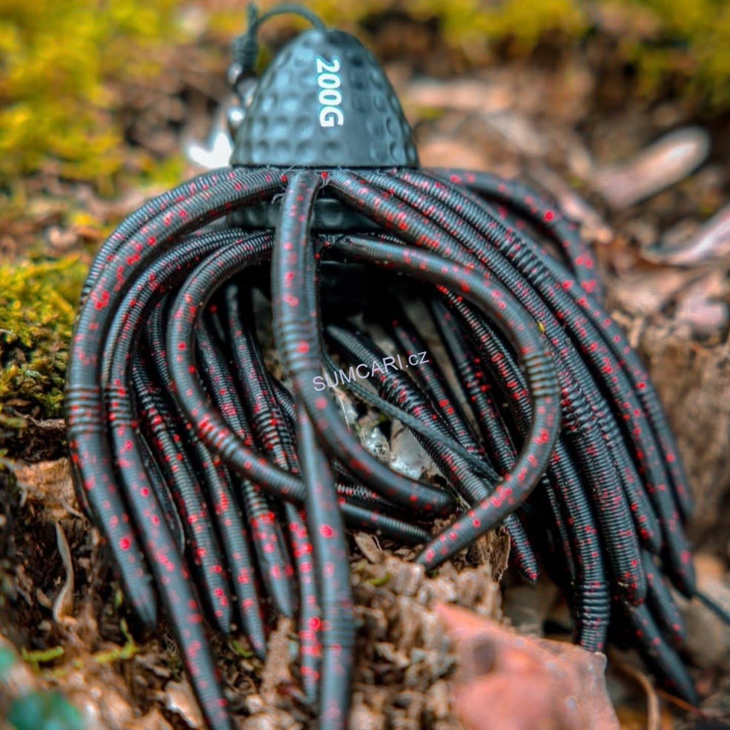 MADCAT chobotnice WORMS TEASER BLACK, černá 100g