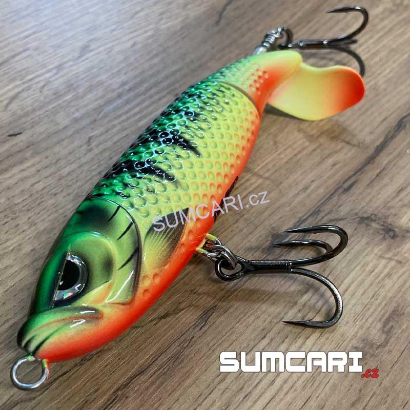 MadCat hladinový wobler Cat Plopper Floating Roach, 16cm, 55g