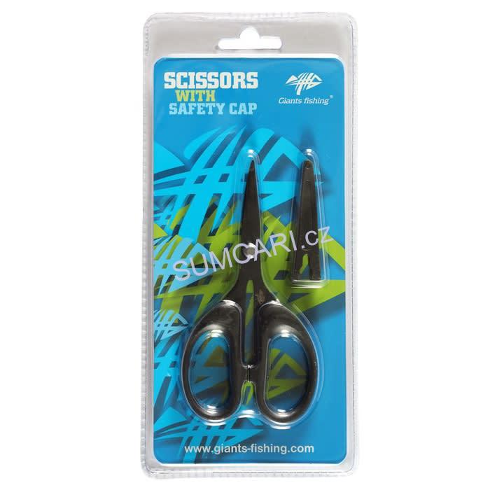 Nůžky na vlasec i pletenku Scissors with Safety Cap