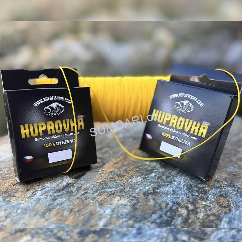 Huprovka šňůra na sumce Catfish line 0.97mm 91kg, 300m - žlutá