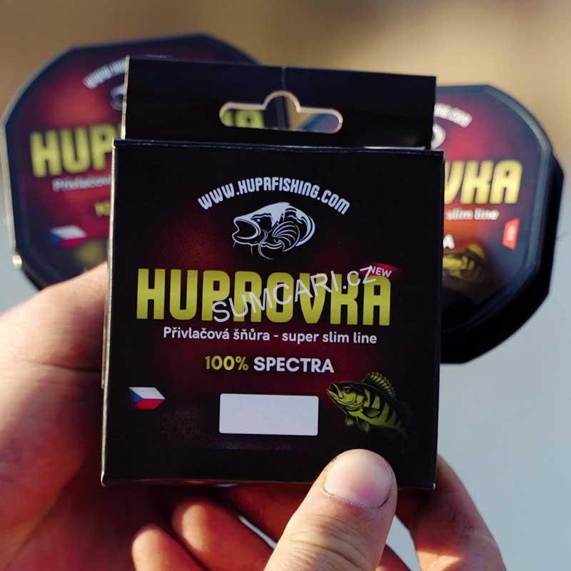 Huprovka přívlačová šňůra Super Slim line 0.06mm 4.00kg, 150m žlutá