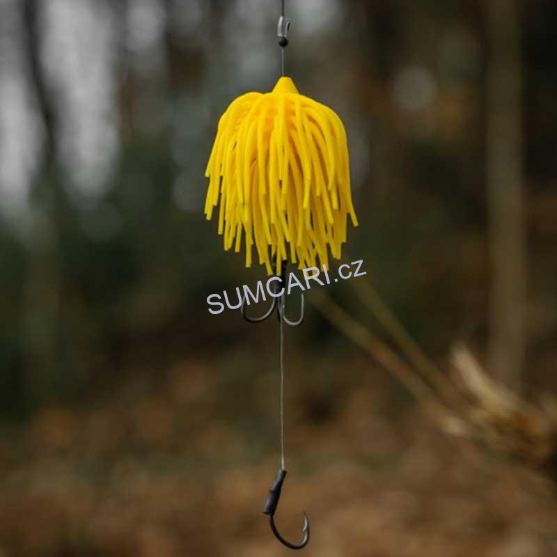 Black Cat chobotnice Real Worm teaser Yellow, 120g