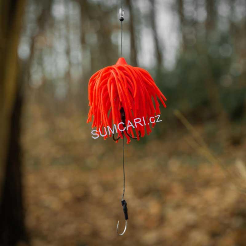 Black Cat chobotnice Real Worm teaser Red, 160g