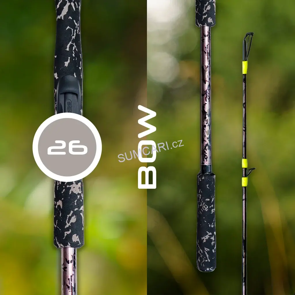 VAGNER prut Magic Bow 2.60m 30-150g, 2 dílný