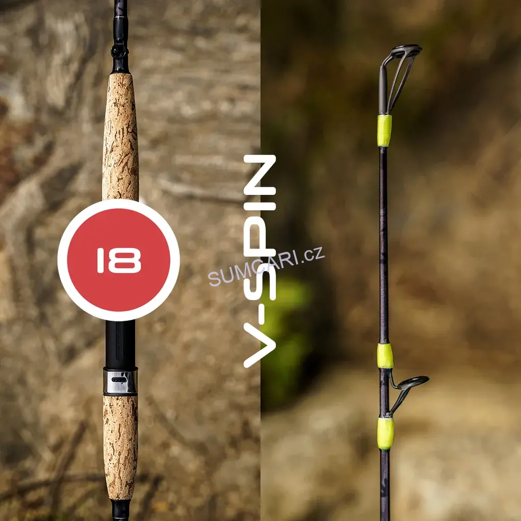 VAGNER prut Magic V-Spin 18, 1.95m 80-300g, 1 díl