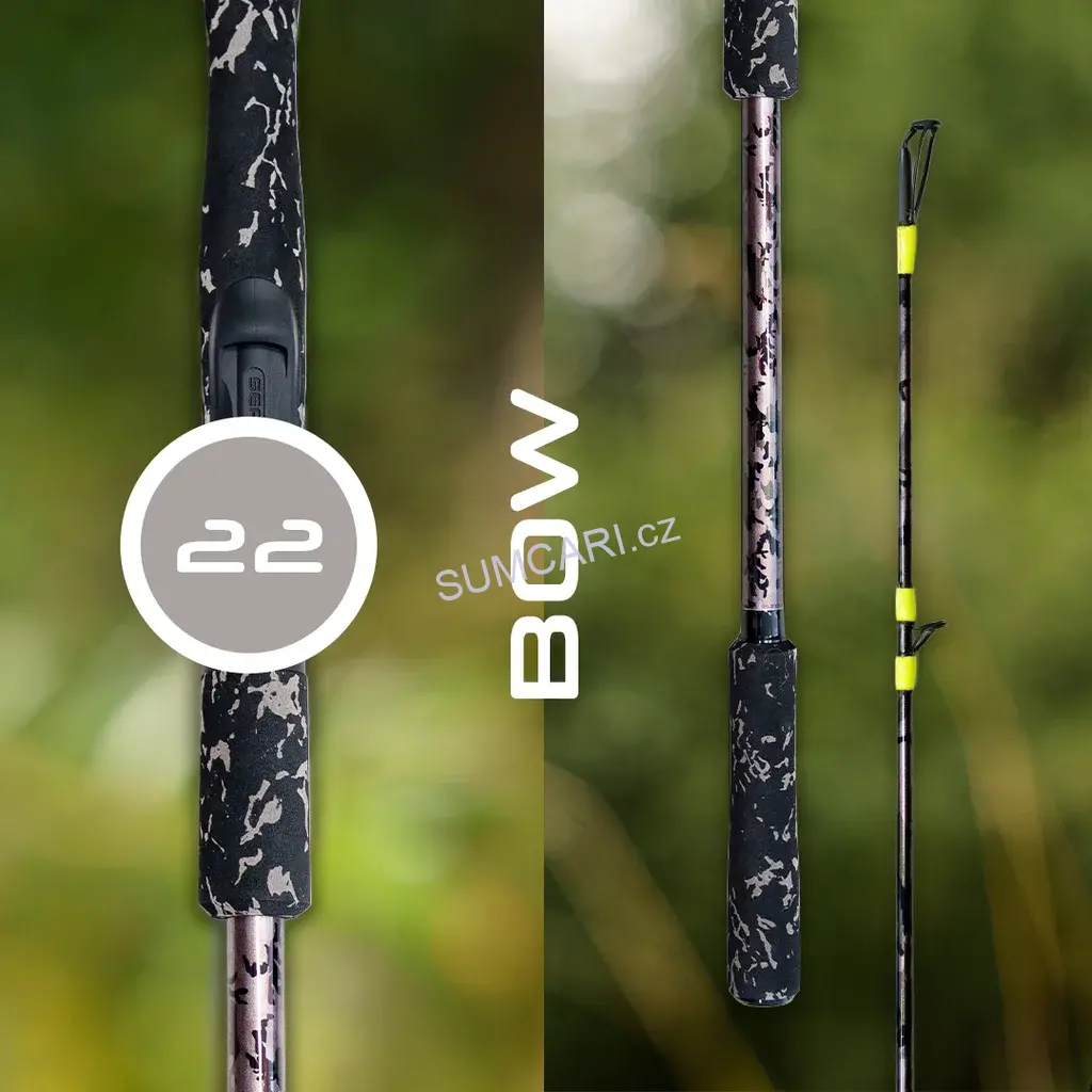 VAGNER prut Magic Bow 2.20m 30-150g, 2 dílný