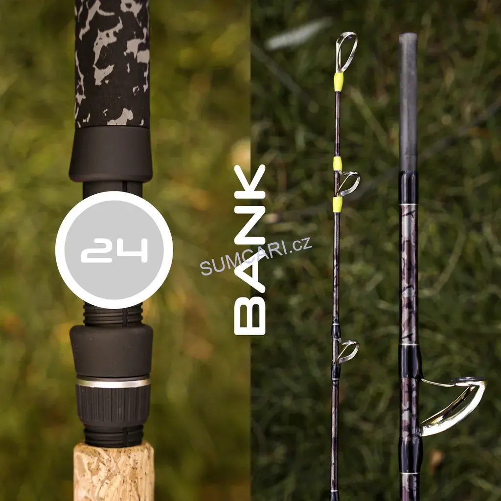VAGNER prut Magic Bank 2.45m 400g, 2 dílný
