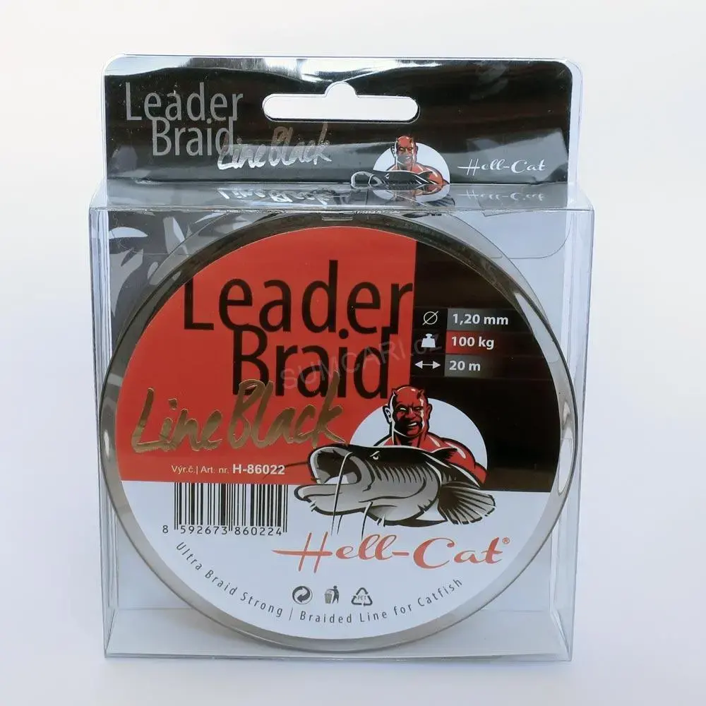 Hell-Cat návazcová šňůra Leader Braid 100kg, 20m