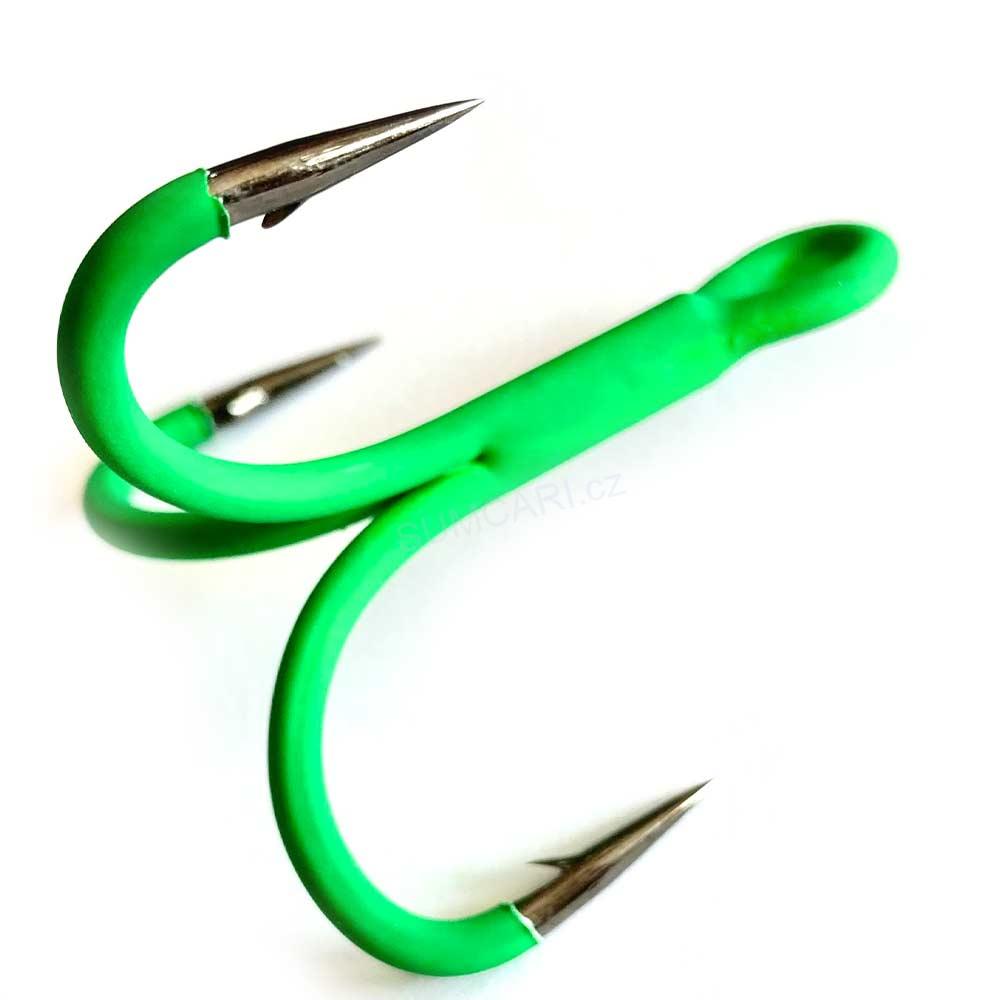 MADCAT sumcový trojháček A-Static Treble Hooks 1/0 4ks